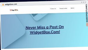 Publish Guest Post on widgetbox.com