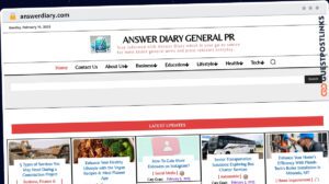 Publish Guest Post on answerdiary.com