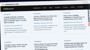 Publish Guest Post on choresearch.com