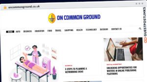 Publish Guest Post on oncommonground.co.uk