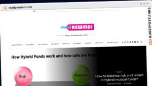 Publish Guest Post on readyrewind.com