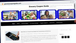 Publish Guest Post on grocerycouponguide.com