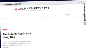 Publish Guest Post on luluandsweetpea.com
