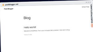 Publish Guest Post on postblogger.net