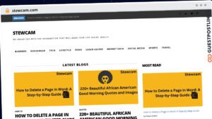Publish Guest Post on stewcam.com