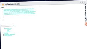 Publish Guest Post on technoinforms.com