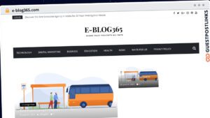 Publish Guest Post on e-blog365.com
