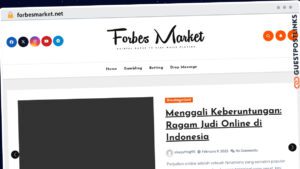 Publish Guest Post on forbesmarket.net