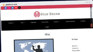 Publish Guest Post on gilddecor.com