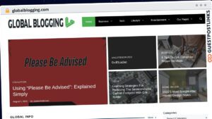 Publish Guest Post on globalblogging.com