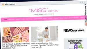 Publish Guest Post on miss.com.au