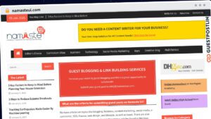 Publish Guest Post on namasteui.com