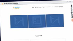 Publish Guest Post on thecraftypioneer.com