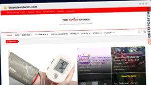 Publish Guest Post on thereviewstories.com