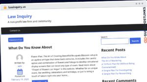 Publish Guest Post on lawinquiry.us
