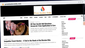 Publish Guest Post on pressinsiderdaily.com