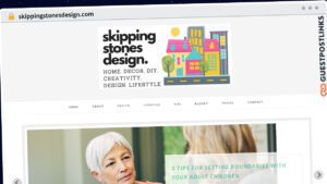 Publish Guest Post on skippingstonesdesign.com