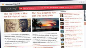 Publish Guest Post on twogotraveling.com