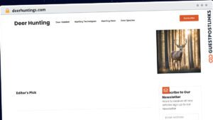 Publish Guest Post on deerhuntings.com