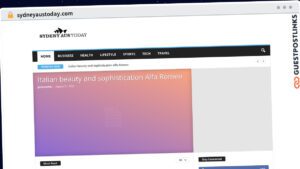 Publish Guest Post on sydneyaustoday.com
