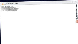 Publish Guest Post on autenticacuba.com