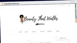 Publish Guest Post on beautythatwalks.com