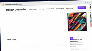 Publish Guest Post on designoverwrite.com