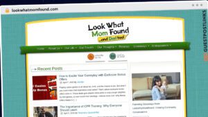 Publish Guest Post on lookwhatmomfound.com