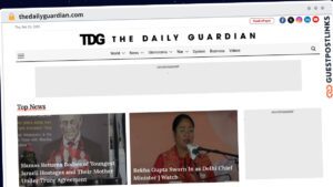 Publish Guest Post on thedailyguardian.com