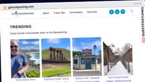 Publish Guest Post on gobackpacking.com