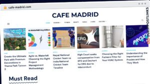 Publish Guest Post on cafe-madrid.com
