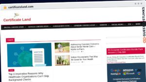 Publish Guest Post on certificateland.com