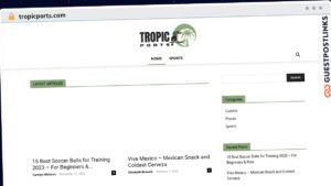 Publish Guest Post on tropicports.com
