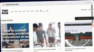 Publish Guest Post on fontsarena.com