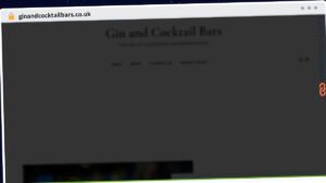 Publish Guest Post on ginandcocktailbars.co.uk