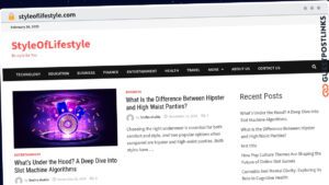 Publish Guest Post on styleoflifestyle.com