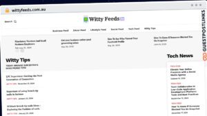 Publish Guest Post on wittyfeeds.com.au