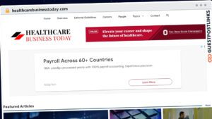 Publish Guest Post on healthcarebusinesstoday.com