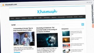 Publish Guest Post on khamush.com