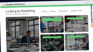 Publish Guest Post on leblogdumarketing.com