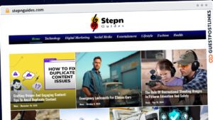 Publish Guest Post on stepnguides.com