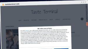 Publish Guest Post on tasteterminal.com