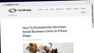 Publish Guest Post on theglimpse.com