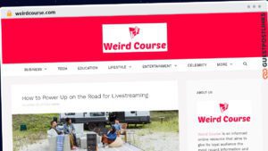 Publish Guest Post on weirdcourse.com
