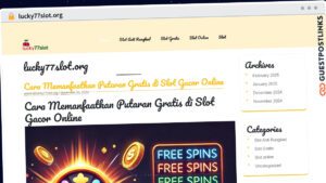 Publish Guest Post on lucky77slot.org