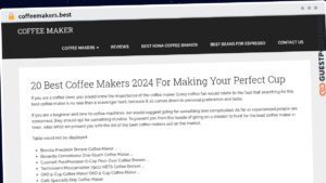 Publish Guest Post on coffeemakers.best