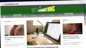 Publish Guest Post on heyambitions.com