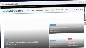 Publish Guest Post on spadequotes.com