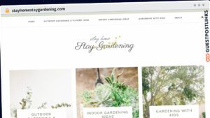 Publish Guest Post on stayhomestaygardening.com