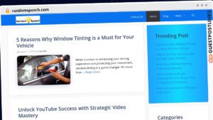 Publish Guest Post on randomspeech.com